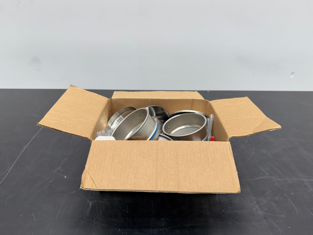 Image of Box Of Laboratory Test Sieves